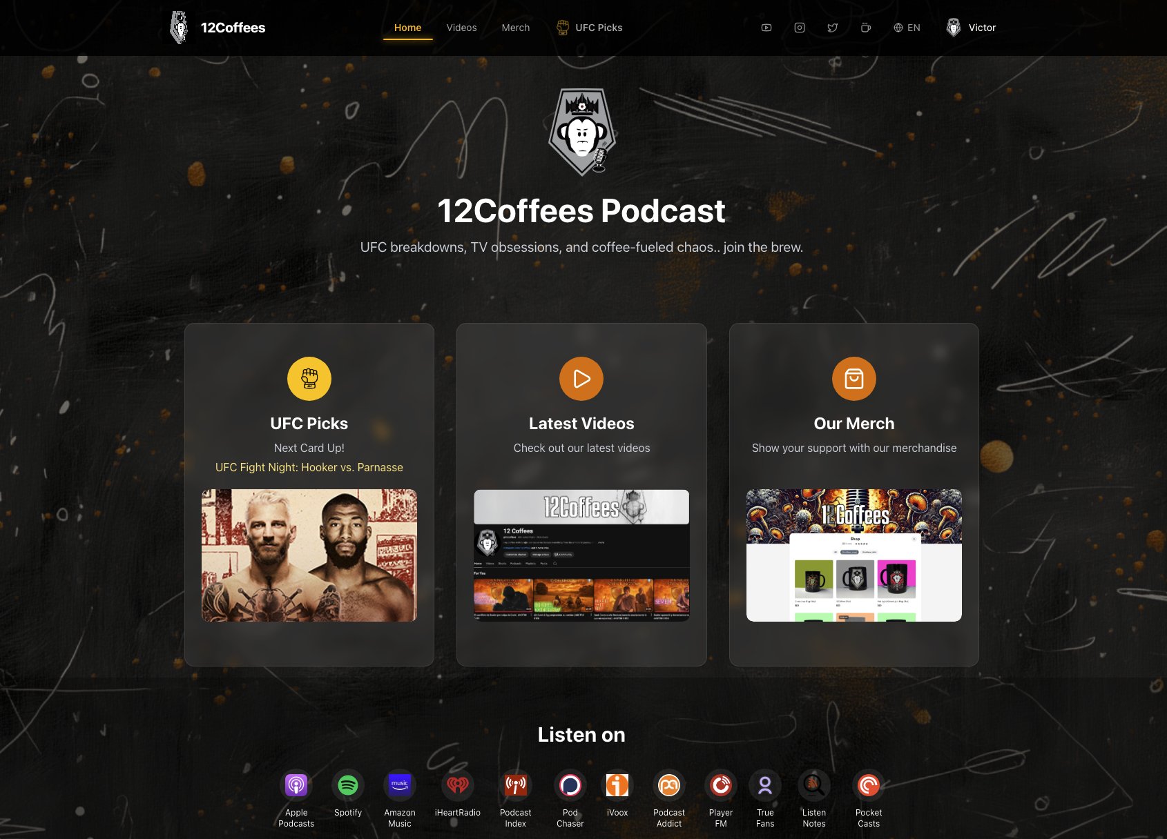 12Coffees UFC Picks screenshot